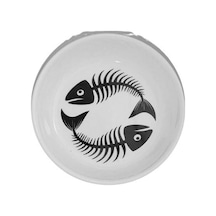 Raccoon Eco001 Fish Bone Seramik Mama Ve Su Kabı 250ml