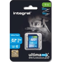 Integral 1 Tb Uhs-ıı Sd Kart V60 300 Mb/s'ye Kadar Okuma Ve 150 Mb/s'ye Kadar Yazma Hızı Sdxc Profesyonel Yüksek Hızlı Hafıza Kartı