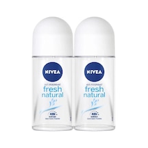 Nivea Fresh Natural Kadın Roll-On 2 x 50 ML