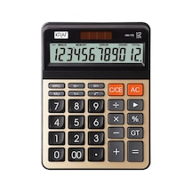 Hesap Makinesi Masaüstü 12 Hane Hm-175 Gd Altın Genel