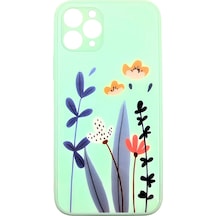 Nettech Apple Uyumlu iPhone 11 Pro Laser Baskı Desenli Arka
