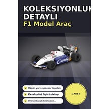 Diecast 1/64 Formula 1 Aracı Toleman Tg184 Johnny Cecotto Monako 1984 Yarış Modeli Tekli Bx-313384