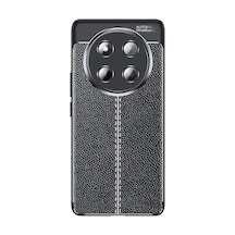 Honor Magic 7 Lite Kılıf Deri Görünümlü Silikon Kamera Korumalı Üstün Koruma Pazarplus Siyah