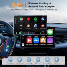 Carplay Ve Android Auto Kablosuz Multimedya Adaptörü Cps