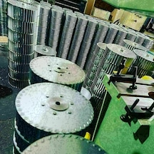 Çap 200 Boy 90 Delik 19 Mm Sol Yön Radyal Fan Pervanesi