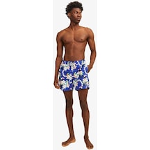 Jack & Jones Jpstfiji Erkek Mavi Deniz Şortu 12253230-bluing