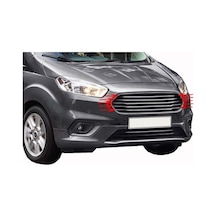 Ford Courier Ön Panjur 5 Parça 2018 Üzeri Uyumlu Paslanmaz Çelik