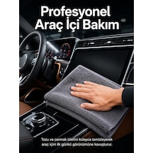 Profesyonel Mikrofiber Araç Kurulama Bezi Çizmez İz Bırakmaz Oto Detay Temizlik Bezi 10'lu Set