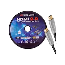 Powermaster Pm-32807 50 Metre Hdmı 2.0 Görüntü Ses Kablosu 3d 4k Ultra Hd 4096x2160 60hz