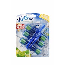 Wellnax Klozet Blok Limon Tazeliği 3'lü Mavi Paket x1