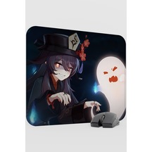 Hu Tao Genshin Impact Anime Gacha V3 - 48x40 Xl Gaming Mouse Pad Fare Altlığı