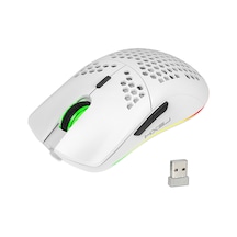 Maiyame Programlanabilir Rgb Aydınlatmalı, 3600dpı Hassas Kablosuz Oyun Faresi - Ergonomik Tasarım Ve Uzun Pil Ömrü T66