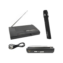 Mikrofon Kablosuz 1 El  2 Kanal Vhf Mikado Mcw-44b
