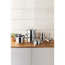 Emsan Asterion 17 Parça Çelik Çeyiz Seti