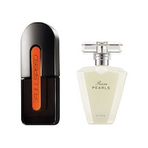 Avon Rare Pearls Kadın Parfüm EDP 50 ML + Fullspeed Erkek Parfüm EDT 75 ML