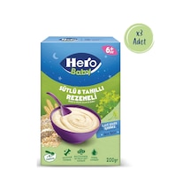 Hero Baby Sütlü 8 Tahıllı Rezeneli 200g X3