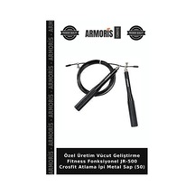 Özel Üretim Vücut Geliştirme Fitness Fonksiyonel Jr-500 Crosfit Atlama İpi Metal Sap 50