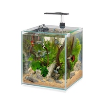 Ferplast Tonga 30 Ledli Akvaryum 30x30xh46 Cm - 30 L