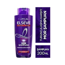Elseve Turunculaşma Karşıtı Mor Şampuan 200 Ml Beyaz