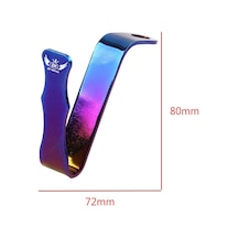 Univarsal Motosiklet Askı Aparatı Hologram Büyük Çok Renkli