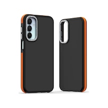 Herşeytrend Samsung Galaxy Uyumlu A25 5g Harvel Kapak - Turuncu Çok Renkli
