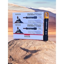 Wison Ws-3500 Şarj Edilebilir Profesyonel Fener Siyah