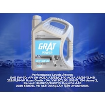 Motor Yagı 5 Lıtre Partıkullu 5w30 Apı Sn Grt-605305/pc