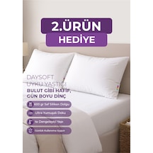 Mikro Silikon Uyku Yastığı - 2. Ürün - Daysoft Serisi - 600 Gram Beyaz