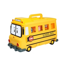 Robocar Poli Okul Otobüsü Figür Kutusu