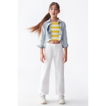 Nk Kids Kız Pantolon 24ynk56703 Beyaz