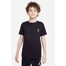 Tshirthane Computer Skull Baskılı Unisex Çocuk Siyah T-Shirt (534614479)