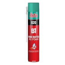 Akfix 820 Yangına Dayanıklı B1 Pu Köpük 750ML