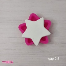 Yy0026 Yıldız Tabanlık Silikon Kalıp