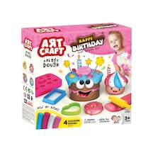 Art Craft Doğum Günü Oyun Hamuru Seti 10 Parça.