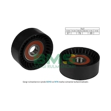 BMS 145 Alternatör Gergi Rulmanı Crafter 2.5 TDI 06 BJK -Bjm Kanalsız 75Mm