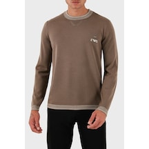 Emporio Armani Erkek Kazak Em003387 Af14697 U6189 Bej Bej