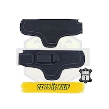 İtimatav Cz75 Uyumlu Hakiki Yumuşak Deri İç Kılıf - İnce Profil & Form Al Haki