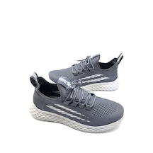 Ortopedik Büyük Numara Hafif Yumuşak Unisex Spor Ayakkabı Füme
