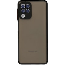 Ilkeshop Newface Samsung Galaxy Uyumlu A22 Kılıf Montreal Silikon Kapak - Siyah