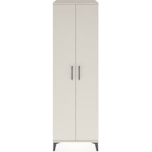 Hyperion Dolap 3 Raflı 2 Kapaklı Tek Askılı 60x44x195 Aytaşı-... Aytaşı