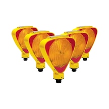 İleri Trafik Solar Flaşörlü Ledli Lamba Sarı Set 5'li 534231210