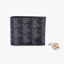 Lacoste Erkek Siyah Cüzdan Nh4801lx.h45 Siyah