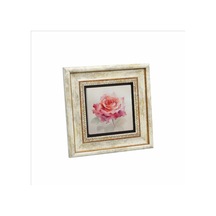 Gül Baskılı Taş Tablo 20x20