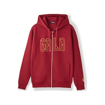 Gsstore Galatasaray Erkek Zip Hoodie E252113 Bordo