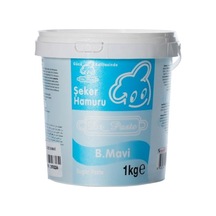 Dr Paste Şeker Hamuru 1 Kg - Bebe Mavi