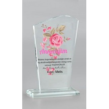 Anneye Özel Hediye Kristal Ödül 2935-3