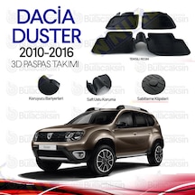 Dacia Duster 2010 - 2016 3D Havuzlu Oto Paspas Takımı
