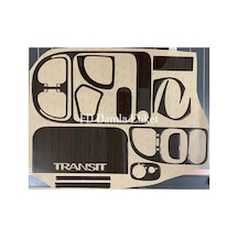 Ford Transit 2000 - 2005 Torpido, Konsol, Trim, Göğüs Maun Kaplama Koyu Meşe Renk