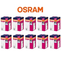 Osram 8,5w 60w Led Ampul E27 Duylu 10 Adet Beyaz Işık