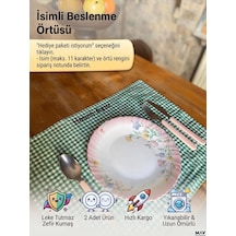 Mavdesign Yeşil Isimli Beslenme Örtüsü